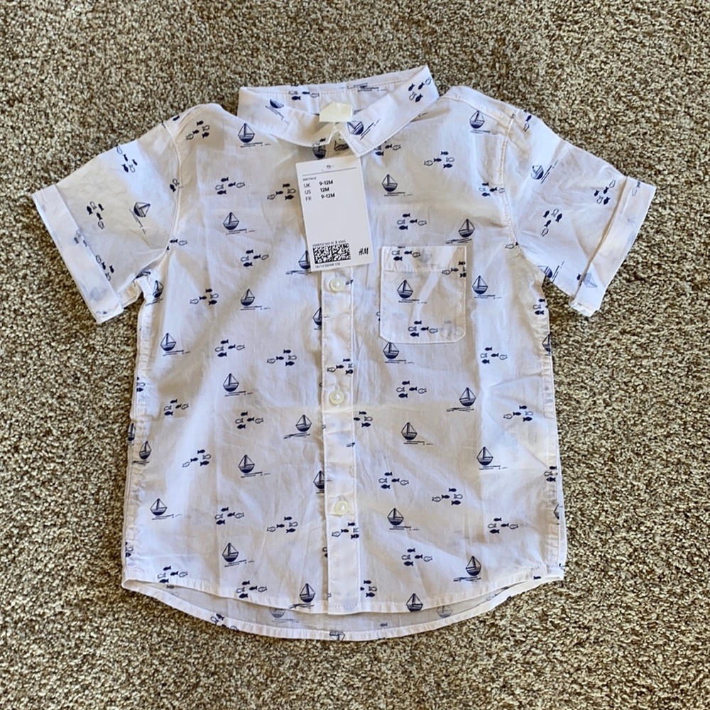 Baby button down
